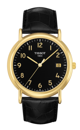 Tissot Carson Quartz 40 Yellow Gold / Black / Strap